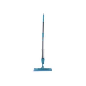 Homix 6V Compatible Durable Construction Vibration Spray Mop for Hard Floor Blue and Black 0.9 Liter MP-804